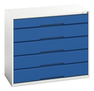 Verso 1050 x 550 x 900H 5 Drawer Cabinet Bott Verso Drawer Cabinets1050 x 550  Tool Storage for garages and workshops 13/16925217.11 Verso 1050 x 550 x 900H Drawer Cabinet.jpg